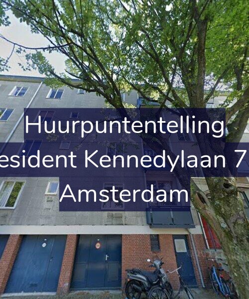 Foto gevel Huurpuntentelling voor President Kennedylaan 743, Amsterdam
