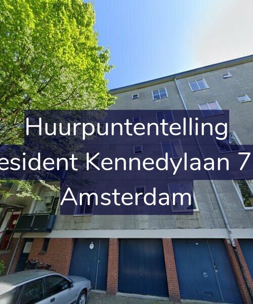 Foto gevel Huurpuntentelling voor President Kennedylaan 737, Amsterdam