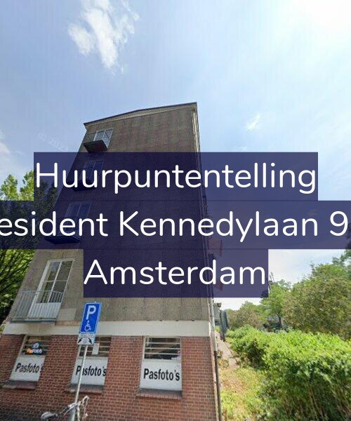 Foto gevel Huurpuntentelling voor President Kennedylaan 919, Amsterdam