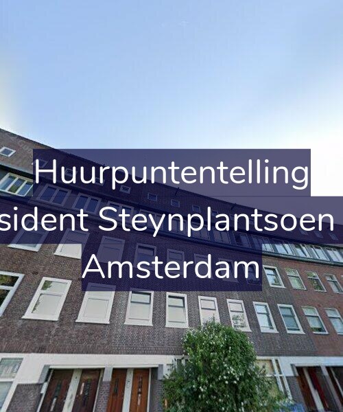 Foto gevel Huurpuntentelling voor President Steynplantsoen 9-3, Amsterdam