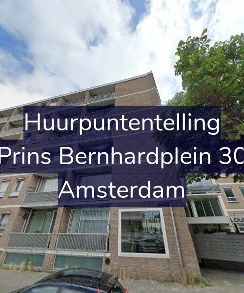 Foto gevel Huurpuntentelling voor Prins Bernhardplein 30, Amsterdam