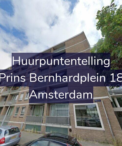 Foto gevel Huurpuntentelling voor Prins Bernhardplein 18, Amsterdam