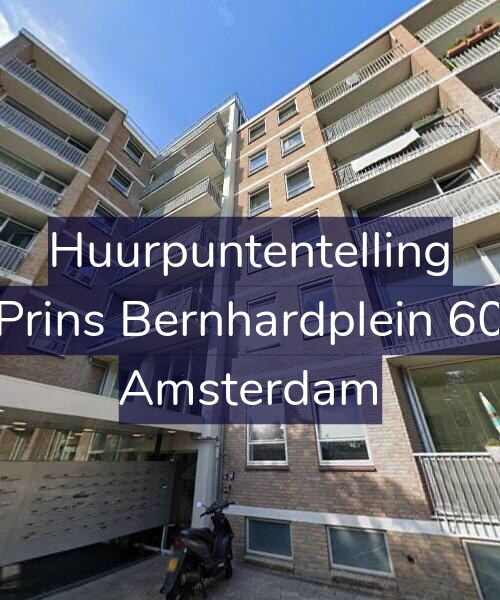 Foto gevel Huurpuntentelling voor Prins Bernhardplein 60, Amsterdam