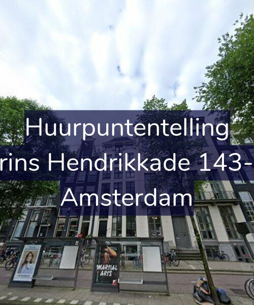 Foto gevel Huurpuntentelling voor Prins Hendrikkade 143-G, Amsterdam