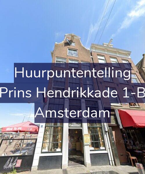 Foto gevel Huurpuntentelling voor Prins Hendrikkade 1-B, Amsterdam