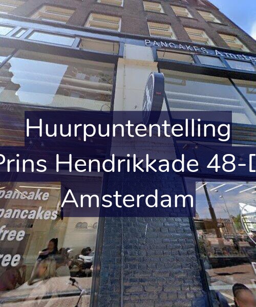 Foto gevel Huurpuntentelling voor Prins Hendrikkade 48-D, Amsterdam