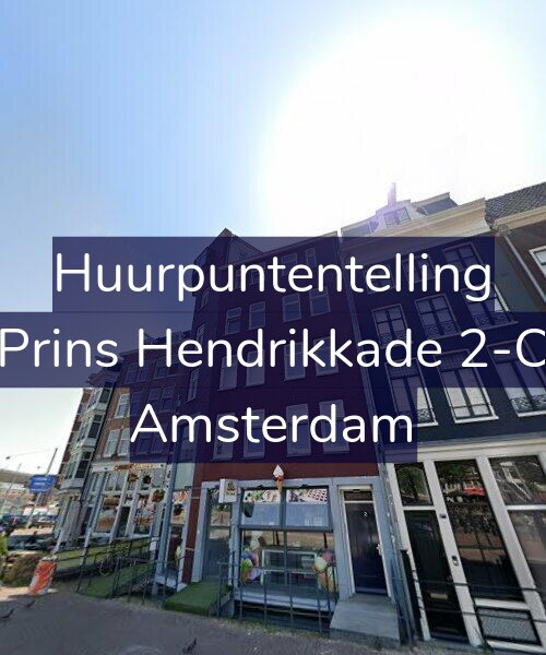 Foto gevel Huurpuntentelling voor Prins Hendrikkade 2-C, Amsterdam
