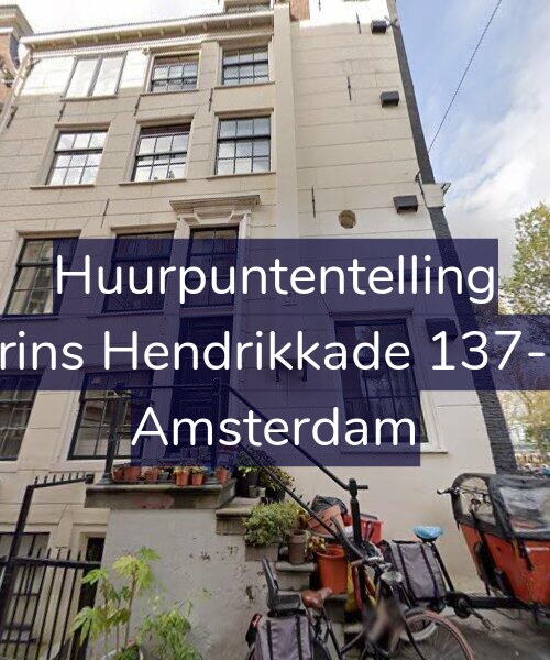 Foto gevel Huurpuntentelling voor Prins Hendrikkade 137-H, Amsterdam