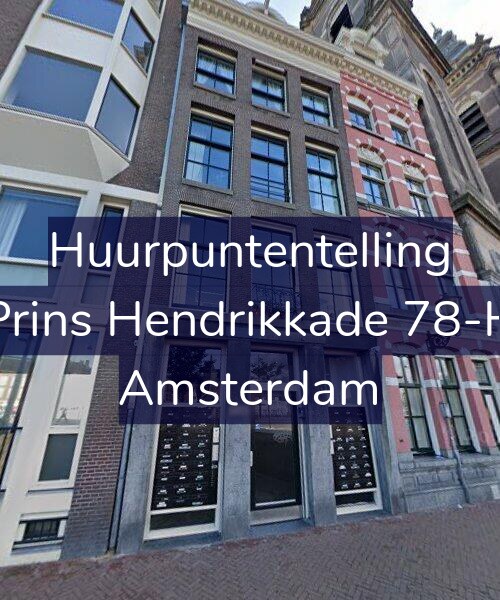 Foto gevel Huurpuntentelling voor Prins Hendrikkade 78-H, Amsterdam