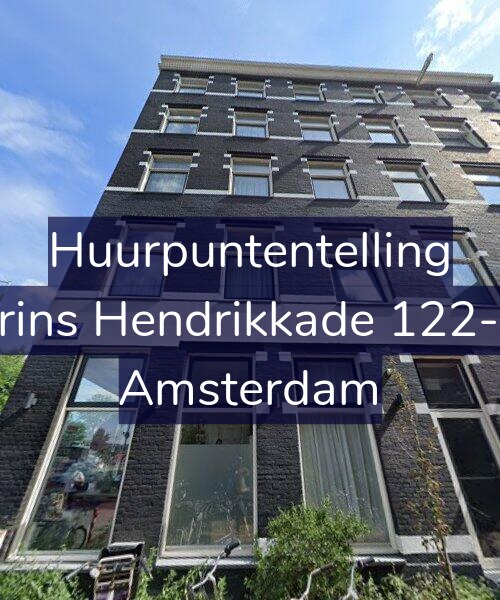 Foto gevel Huurpuntentelling voor Prins Hendrikkade 122-A, Amsterdam