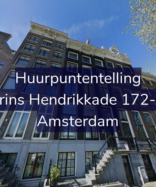 Foto gevel Huurpuntentelling voor Prins Hendrikkade 172-A, Amsterdam