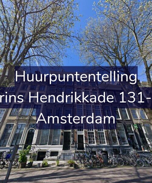 Foto gevel Huurpuntentelling voor Prins Hendrikkade 131-A, Amsterdam