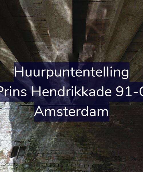 Foto gevel Huurpuntentelling voor Prins Hendrikkade 91-C, Amsterdam