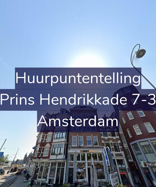 Foto gevel Huurpuntentelling voor Prins Hendrikkade 7-3, Amsterdam