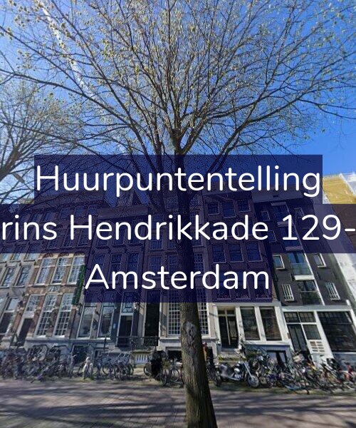 Foto gevel Huurpuntentelling voor Prins Hendrikkade 129-1, Amsterdam