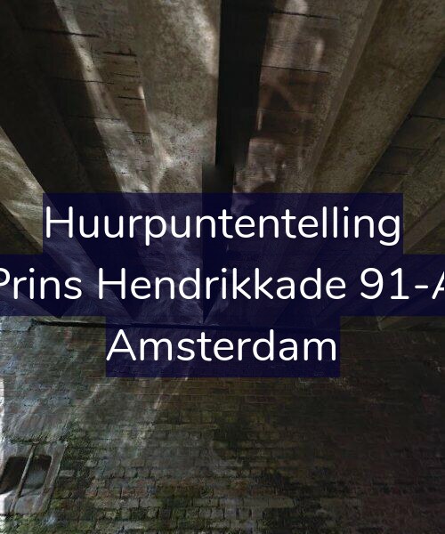 Foto gevel Huurpuntentelling voor Prins Hendrikkade 91-A, Amsterdam
