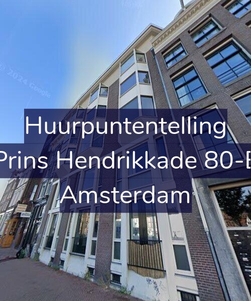 Foto gevel Huurpuntentelling voor Prins Hendrikkade 80-E, Amsterdam