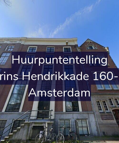 Foto gevel Huurpuntentelling voor Prins Hendrikkade 160-D, Amsterdam