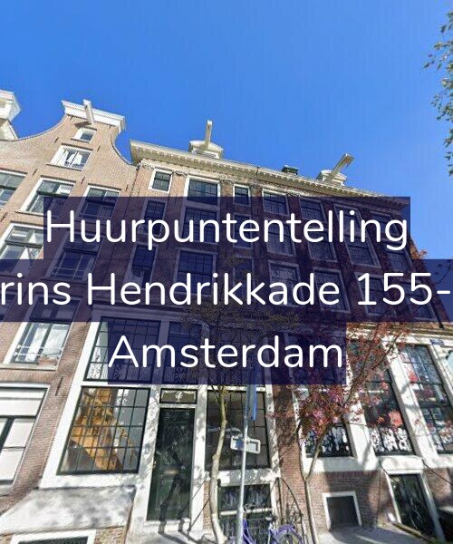 Foto gevel Huurpuntentelling voor Prins Hendrikkade 155-B, Amsterdam