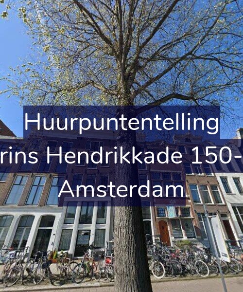 Foto gevel Huurpuntentelling voor Prins Hendrikkade 150-C, Amsterdam