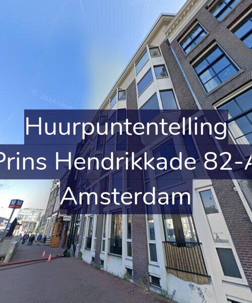Foto gevel Huurpuntentelling voor Prins Hendrikkade 82-A, Amsterdam
