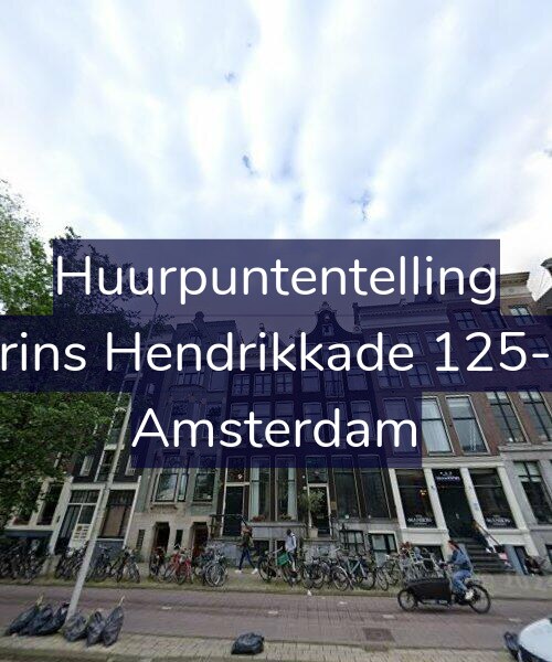Foto gevel Huurpuntentelling voor Prins Hendrikkade 125-C, Amsterdam