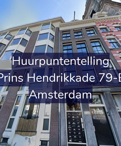 Foto gevel Huurpuntentelling voor Prins Hendrikkade 79-E, Amsterdam