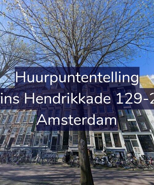 Foto gevel Huurpuntentelling voor Prins Hendrikkade 129-2V, Amsterdam
