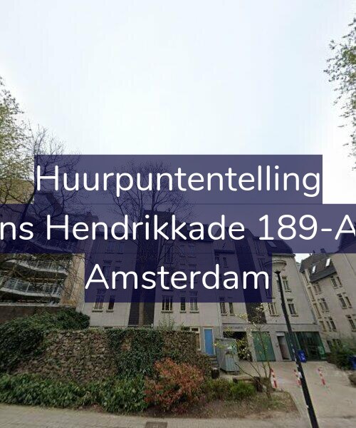 Foto gevel Huurpuntentelling voor Prins Hendrikkade 189-A18, Amsterdam
