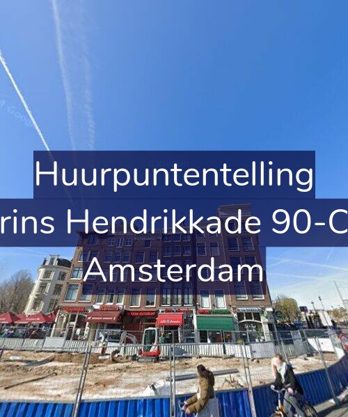 Foto gevel Huurpuntentelling voor Prins Hendrikkade 90-C1, Amsterdam