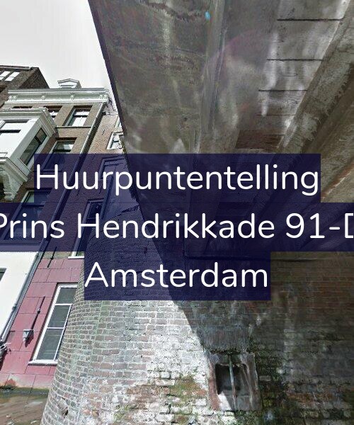 Foto gevel Huurpuntentelling voor Prins Hendrikkade 91-D, Amsterdam
