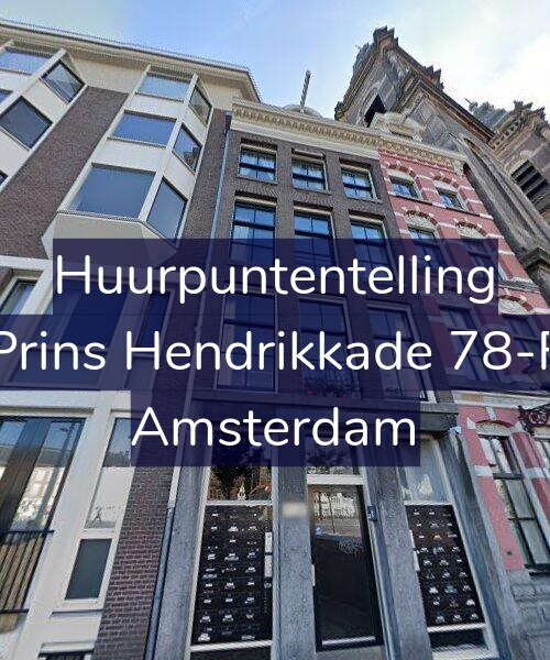 Foto gevel Huurpuntentelling voor Prins Hendrikkade 78-F, Amsterdam