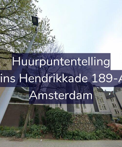 Foto gevel Huurpuntentelling voor Prins Hendrikkade 189-A8, Amsterdam