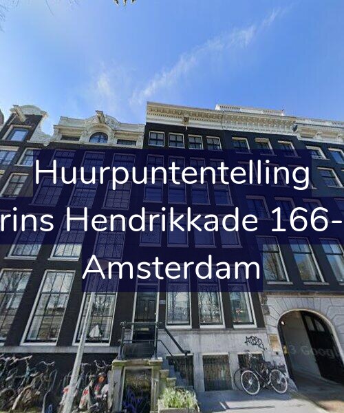 Foto gevel Huurpuntentelling voor Prins Hendrikkade 166-B, Amsterdam