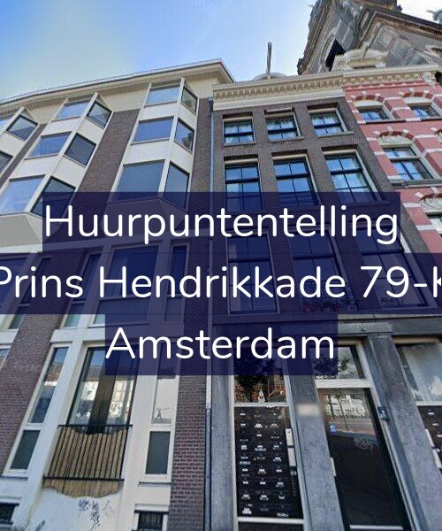 Foto gevel Huurpuntentelling voor Prins Hendrikkade 79-K, Amsterdam