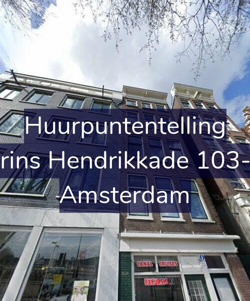Foto gevel Huurpuntentelling voor Prins Hendrikkade 103-2, Amsterdam