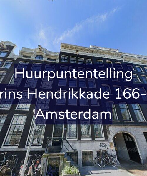 Foto gevel Huurpuntentelling voor Prins Hendrikkade 166-H, Amsterdam