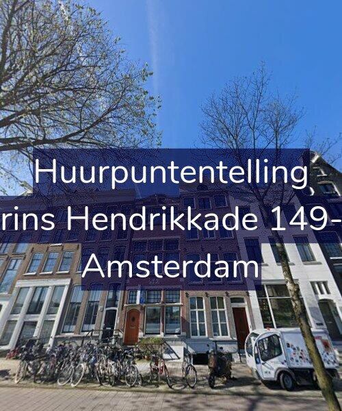 Foto gevel Huurpuntentelling voor Prins Hendrikkade 149-2, Amsterdam