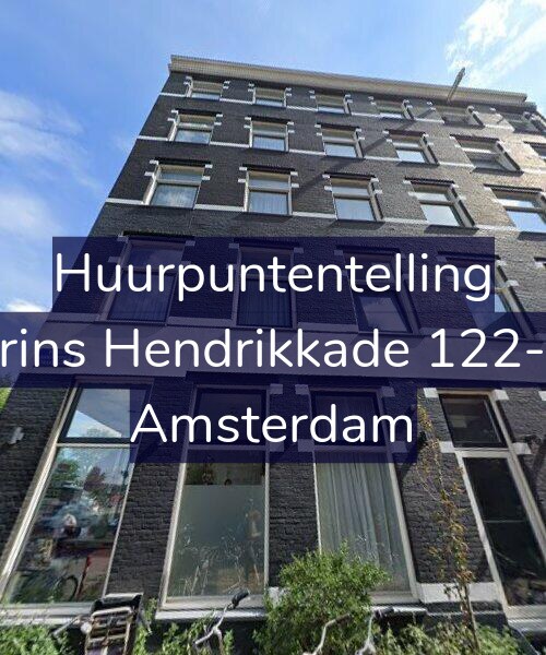 Foto gevel Huurpuntentelling voor Prins Hendrikkade 122-B, Amsterdam