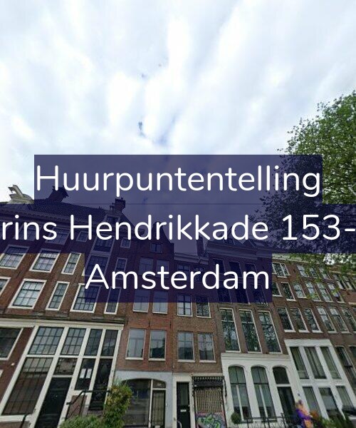 Foto gevel Huurpuntentelling voor Prins Hendrikkade 153-3, Amsterdam