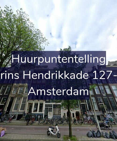 Foto gevel Huurpuntentelling voor Prins Hendrikkade 127-F, Amsterdam