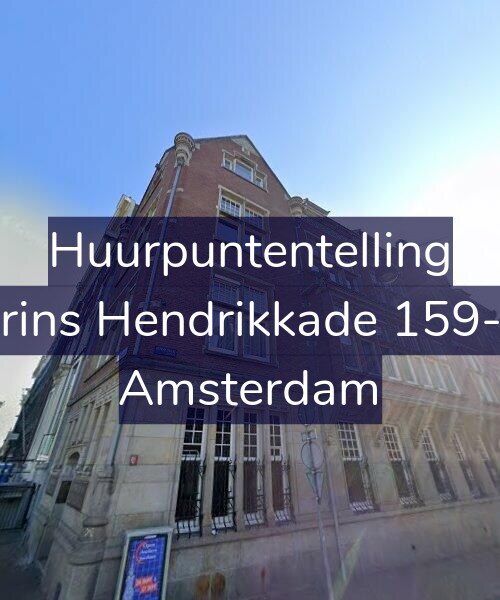 Foto gevel Huurpuntentelling voor Prins Hendrikkade 159-E, Amsterdam