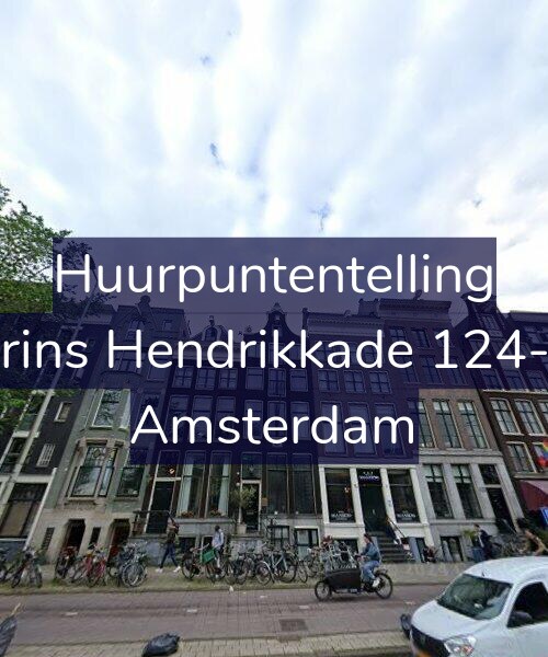 Foto gevel Huurpuntentelling voor Prins Hendrikkade 124-E, Amsterdam