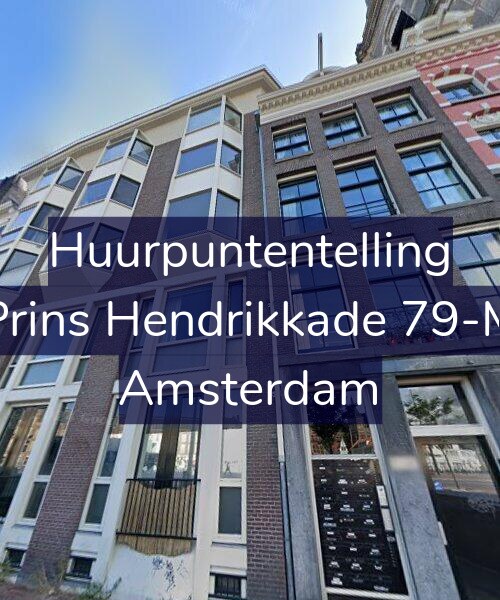 Foto gevel Huurpuntentelling voor Prins Hendrikkade 79-M, Amsterdam
