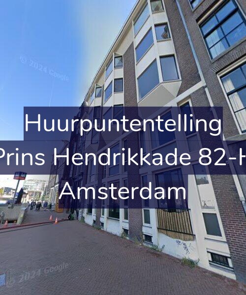 Foto gevel Huurpuntentelling voor Prins Hendrikkade 82-H, Amsterdam
