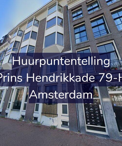 Foto gevel Huurpuntentelling voor Prins Hendrikkade 79-H, Amsterdam