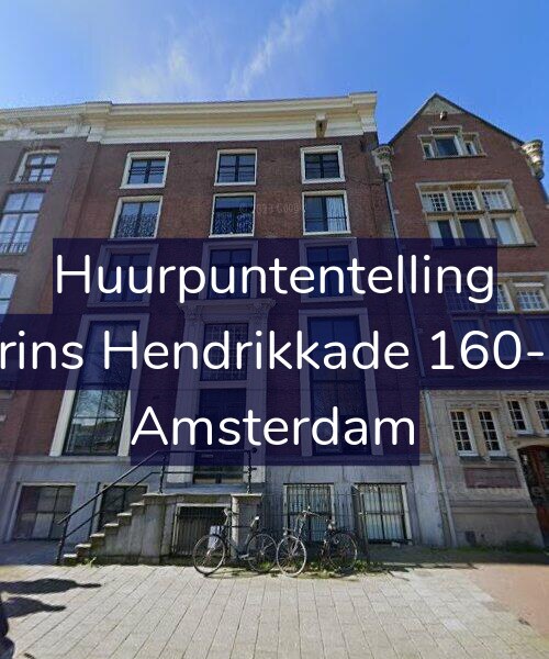 Foto gevel Huurpuntentelling voor Prins Hendrikkade 160-H, Amsterdam