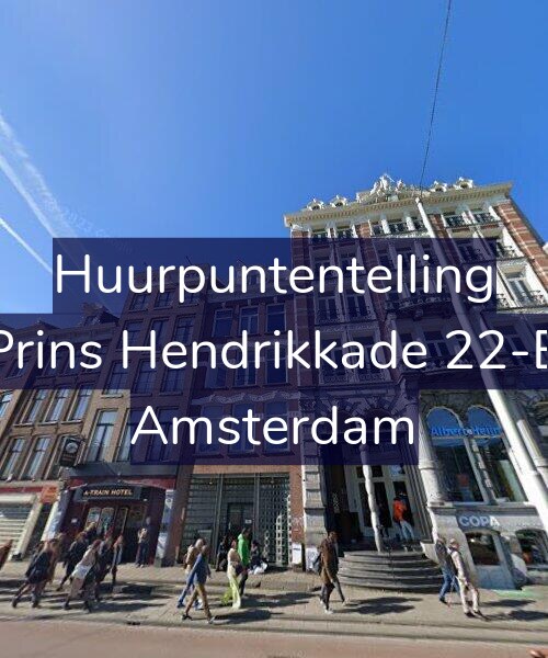 Foto gevel Huurpuntentelling voor Prins Hendrikkade 22-B, Amsterdam