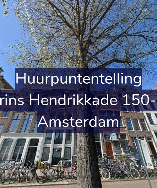 Foto gevel Huurpuntentelling voor Prins Hendrikkade 150-D, Amsterdam