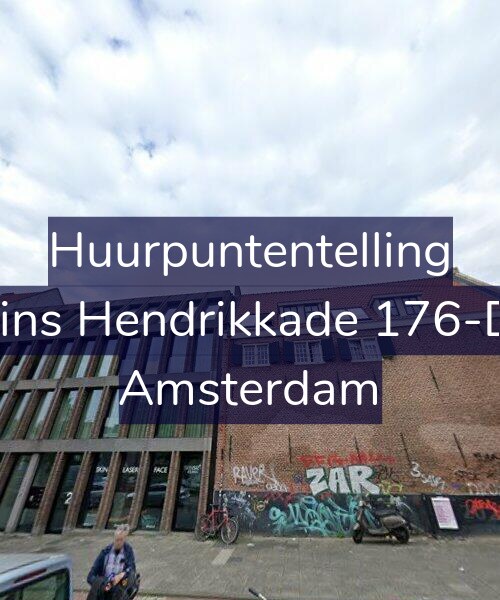 Foto gevel Huurpuntentelling voor Prins Hendrikkade 176-D5, Amsterdam